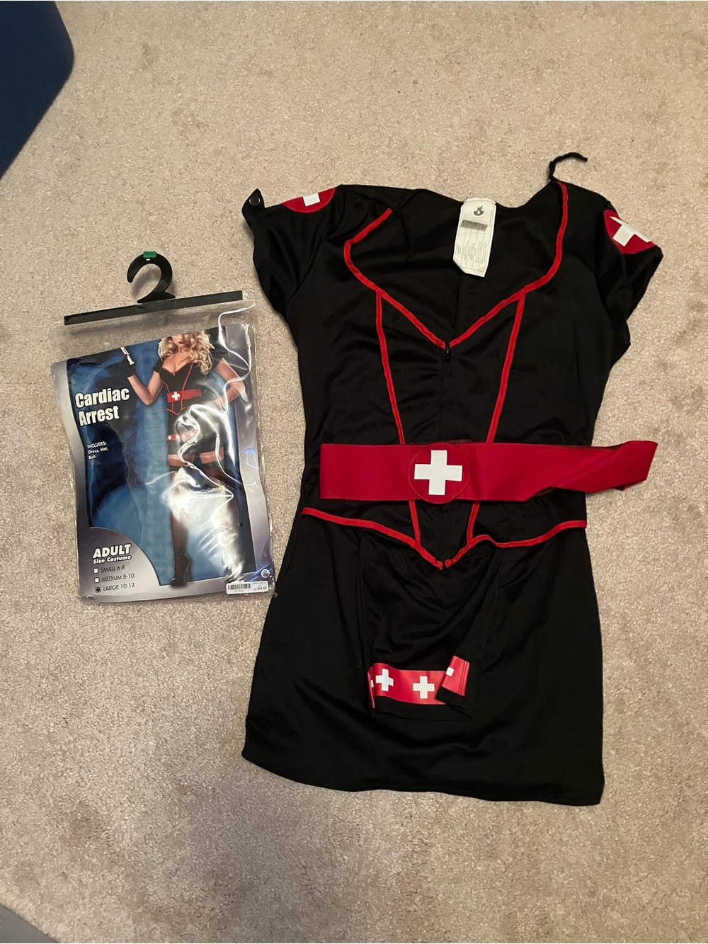 Adult 'Cardiac Arrest' Nurse Costume